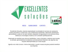 Tablet Screenshot of excellentes.com.br